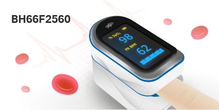 bestHealth New BH66F2560 Pulse Oximeter MCU