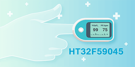 BestHealth New HT32F59045 Pulse Oximeter MCU